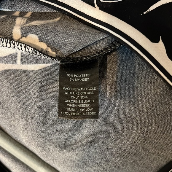 White House Black Market Black & White Floral Dress Size XS - Picture 6 of 6